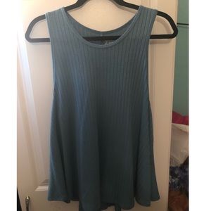 Cyan Tank top